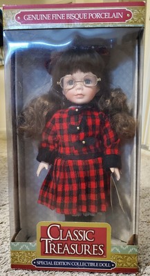 genuine fine bisque porcelain classic treasures special edition collectible doll