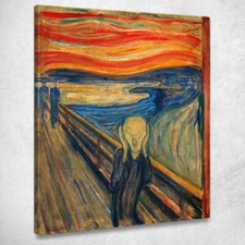 Der Schrei Edvard Munch, em13 drucken auf leinwand