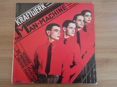 Kraftwerk -The Man Machine RARE 1978 Korea Orig LP