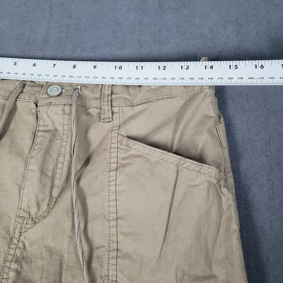 RE Generation By Celebrity Pink Pants Womens Medium High Rise Wide Leg Beige  - Image 3 of 4