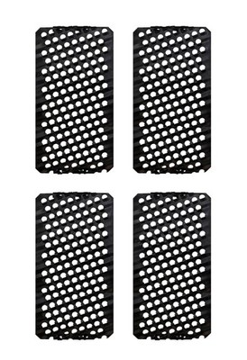 Pack of 4 Replacement Blades for SMTL Handy Tool - 1.65'' x 3'' Rasp-Cut Blades
