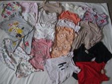 Baby Girls Clothes Bundle Age 3 -6 Mths - Tops, Babygro, Leggings etc  21  Items