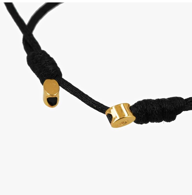 Valentino Garavani V Logo Cotton Bracelet 150633913 thumbnail 4