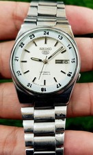 Vintage Of Seiko 5 Sports Automatic 21 Jewels Men Watch Day Date Japan Made 7009