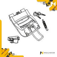 Shad Verschlussmechanismus SH SH47 D1B47MAR