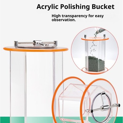 Space Saving Jewelry Polishing Barrels With Quick Assembly For Mobile Craft