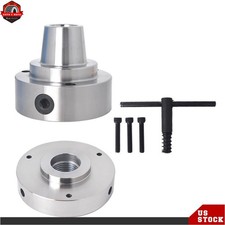 5C 5" Collet Lathe Chuck Closer With Semi-finished Adp.1-1/2" × 8 Thread US
