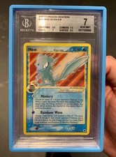 Mew Gold Star  Pokemon Delta Species EX Dragon Frontiers 101/101 Eng BGS 7 🇬🇧