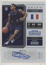 2018 Contenders Draft Picks International Ticket 58/99 Elie Okobo #129 Auto no9