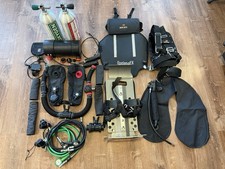 Dive Rite O2ptima Rebreather Over-the-Shoulder Chest Mount Conversion Ready 