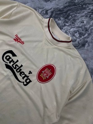 Reebok Liverpool FC 1996 1997 Away Football Shirt Soccer Jersey