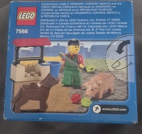 Lego 7566 City - Farmer Mini Figure - New in Sealed Box  16PCS