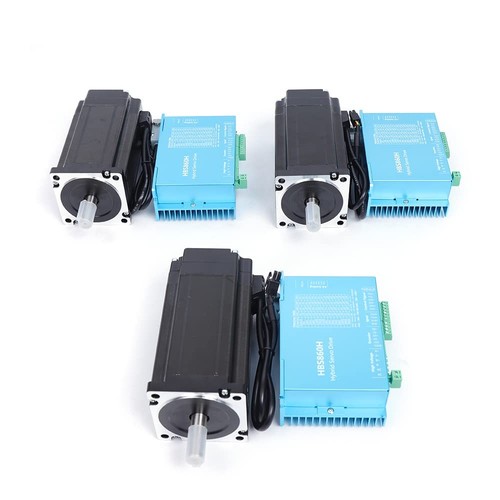 NEW 3 Axis Nema 34 12Nm Closed Loop Stepper Hybrid Servo Motor Driver ...