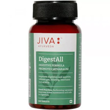 Jiva Ayurveda DigestAll Tablets aid digestion and support gut health