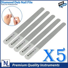 Diamond Nail File Premium Professional Nail Shaping Finishing Tool
