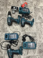 Makita Job Lot Drills, Batteries, Chargers Untested. Spares Or Repairs.