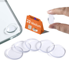 Glass Table Top anti Slip Pads-Glass Table Top Bumpers, 20PCS 3/4 Inch Non Adhes