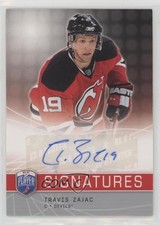 2008-09 Upper Deck Be a Player Signatures Travis Zajac #S-TZ Auto o4e
