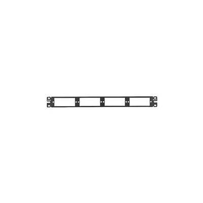 Patch Panel, 48 Ports, Flat Fiber, Rack, 1RU