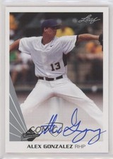 2013 Leaf Memories Auto Chi Chi Gonzalez Alex Gonzalez #A-AG2 Auto v1x