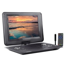 Trexonic 13.3 Inch Portable TV DVD Player with Color TFT LED Screen and USB/HD/A