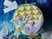 2025 Disney Figment Epcot Festival Of The Holidays Purse Crossbody Backpack
