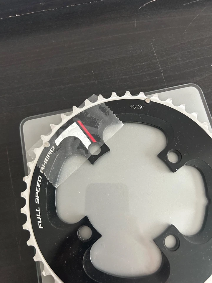 NEW FSA K-Force Light MTB Chainrings 44T 4 bolts 94BCD AL 2x9s Black NEW - Image 2 of 4