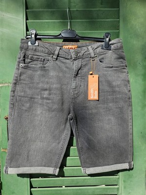 Jeans Shorts In Grau W32