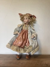 Delton Fine Collectibles Porcelain Limited Edition 20" Doll Heather 994/1500