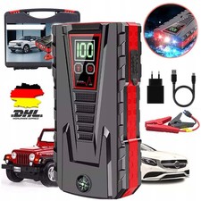 12V 99800mAh Auto Starthilfe Jump Starter Ladegerät Booster Powerbank PKW KFZ