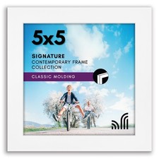 Americanflat 5x5 Picture Frame with Shatter-Resistant Glass - Signature Collecti