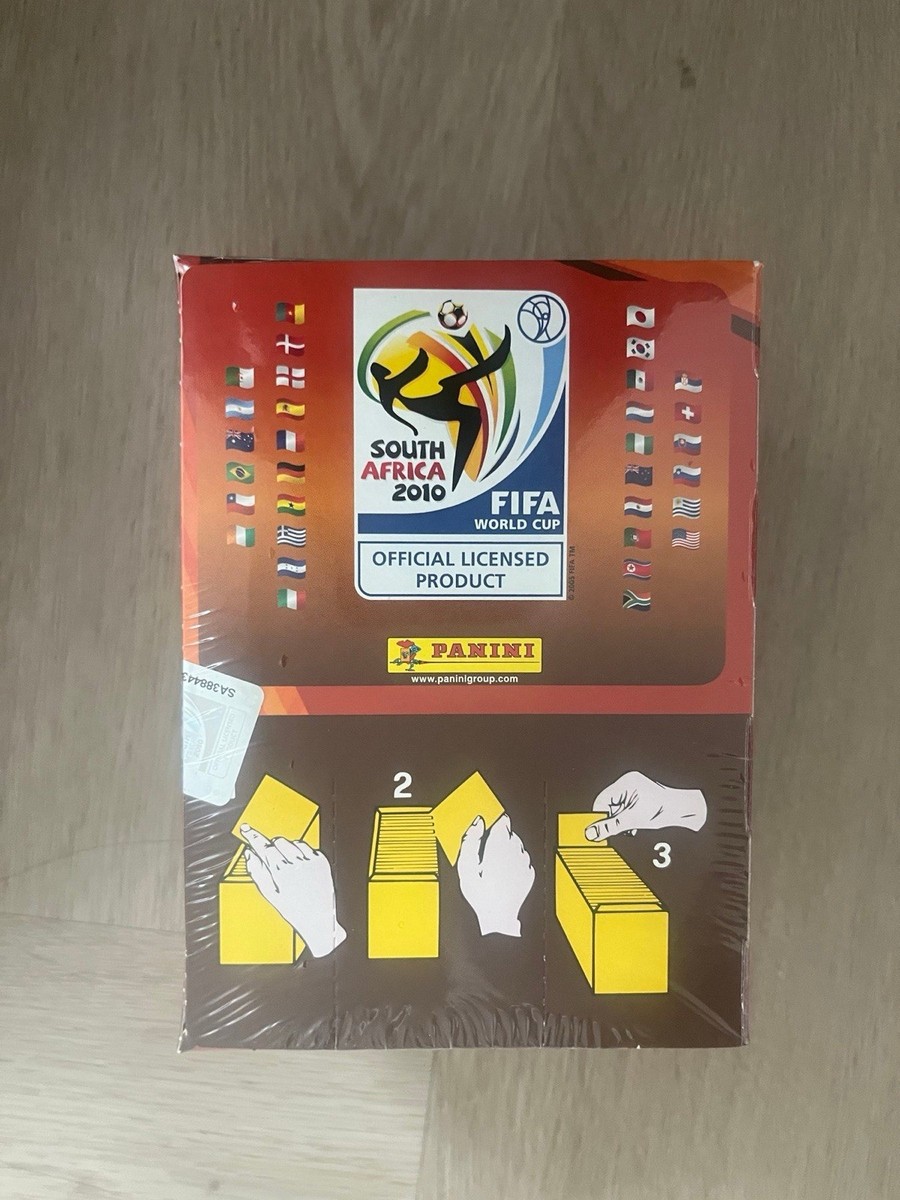 Panini World Cup South Africa 2010 box sealed & 6 Empty Books | eBay