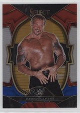 2023 Panini Select WWE Concourse Red & Blue Prizm Diamond Dallas Page #9 HOF gc7