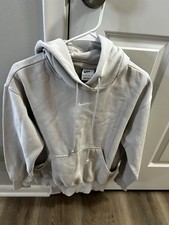 Nike Beige Cream Pullover Hoodie Jacket Sweatshirt Size XS