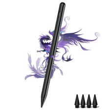 Stylus Pen for iPad 9th 10th - Fast Charge Pencil Palm A19D-Black