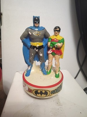 Batman and Robin 1978 Music Figurine- RARE