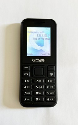 Alcatel 1066G Handy schwarz (entsperrt) Handy in sehr gutem Zustand 