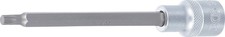 BGS Bit-Einsatz L.140mm XZN M6 1/2" Vierkant Chrom-Vanadium-Stahl Innenvierkant