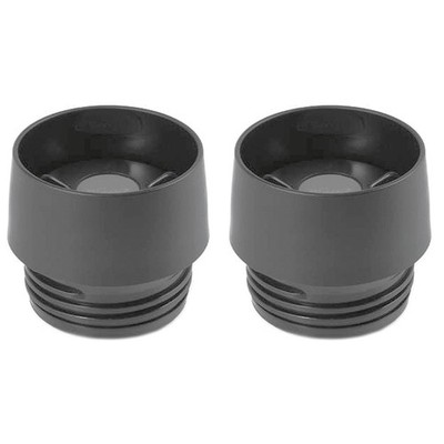 2x EMSA Ersatzdeckel für Travel Mug Thermobecher 0,36 & 0,5 Liter schwarz