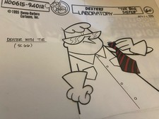 Dexter’s Lab Animation Production Cel (RARE)