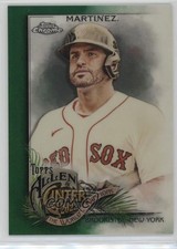 2022 Topps Allen & Ginter Chrome Green Refractor 82/99 JD Martinez #166 12w7