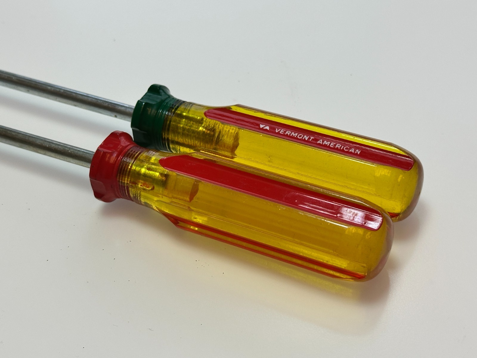 NOS Vermont American USA 2pc #1 & #2 Square Recess Screwdriver Set, 50311, 50312