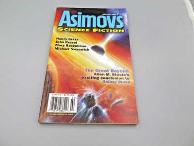 ASIMOV'S SCIENCE FICTION MAGAZINE FEBRUARY 2008 KRESS, KESSEL, SWANWICK, STEELE.