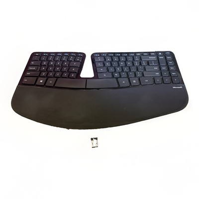 Microsoft Sculpt Ergonomic 1559 Wireless Keyboard WITH USB DONGLE