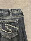Silver Jeans Aiko Bootcut Womens Jeans Dark Wash Mid Rise Stretch Denim 30x32 — photo 3
