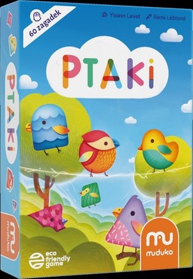 5904262957032 GRA PTAKI 60 zagadek MUDUKO PUD12 MUDUKO