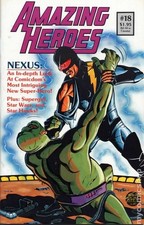 Cover of Amazing Heroes #18