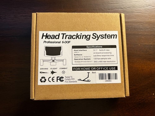 Flight Simulator 51.7 Field Head Tracking System Professional 6-DOF PC SPIELE - Bild 7 von 8