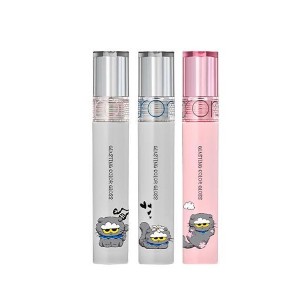ROMAND ROM&ND X DRAGON Glasting Color Gloss 4g 3colors ZONFRIENDS K-Beauty