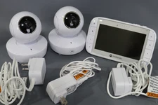 Motorola - VM50G-2  5" WiFi Video Baby Monitor with 2 Cameras - White